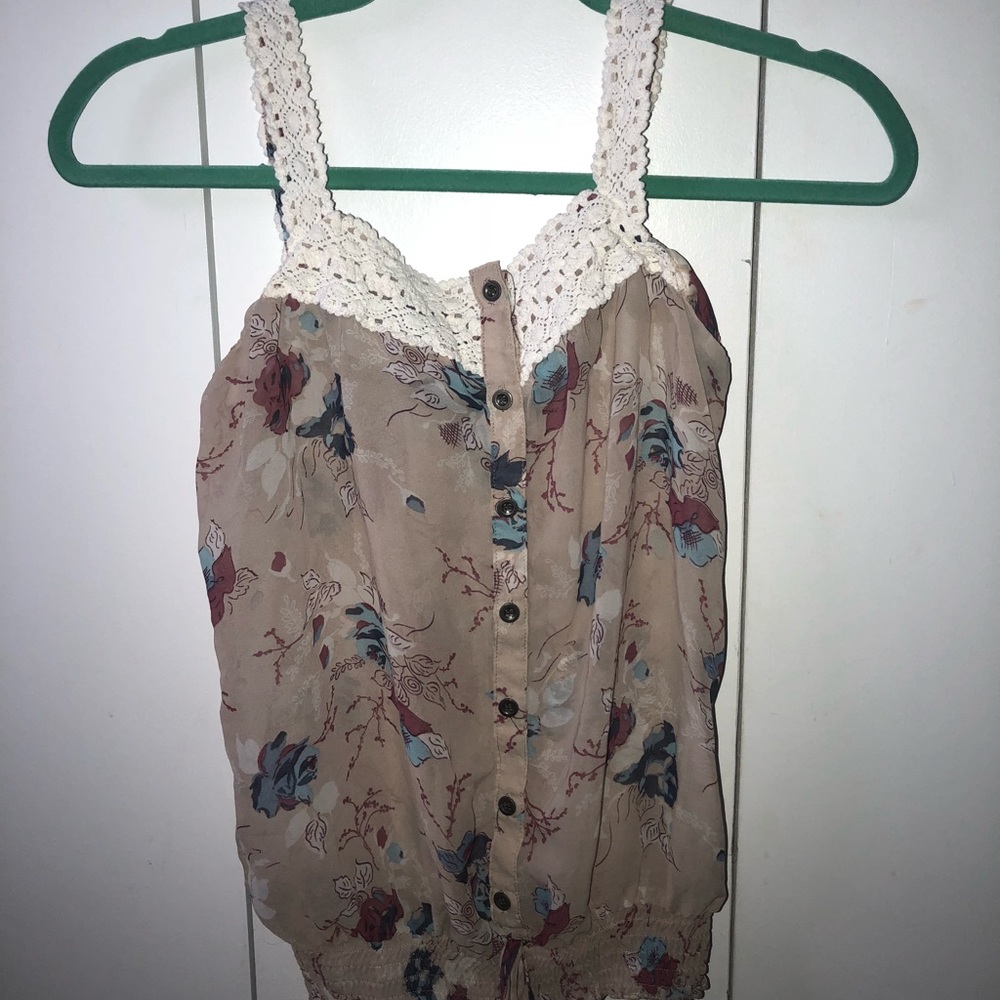 FLORAL TANK TOP